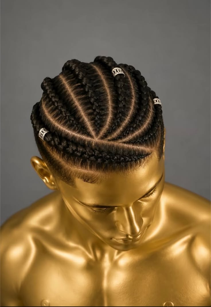 Trança box braid com visual natural